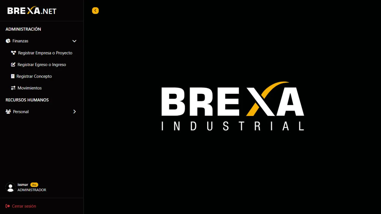Sistema de gestión de Brexa Industrial