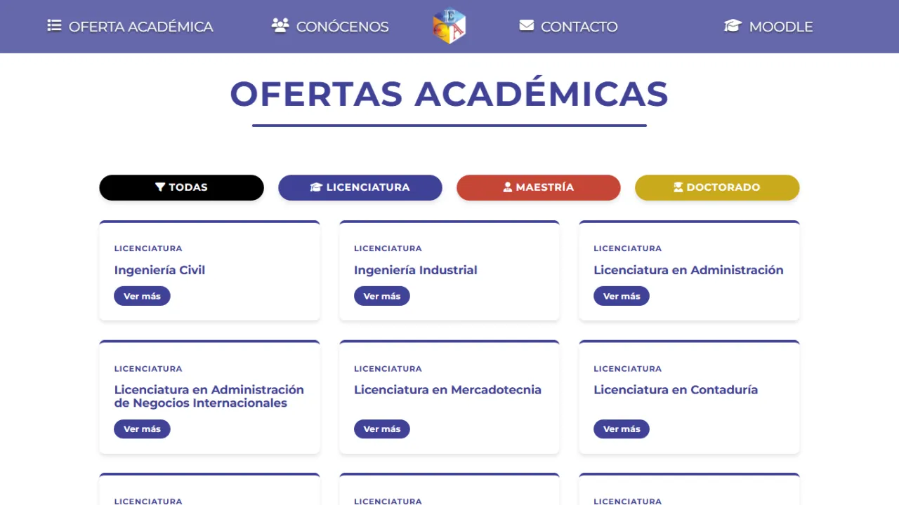 Catálogo de programas de Centro Ausubel